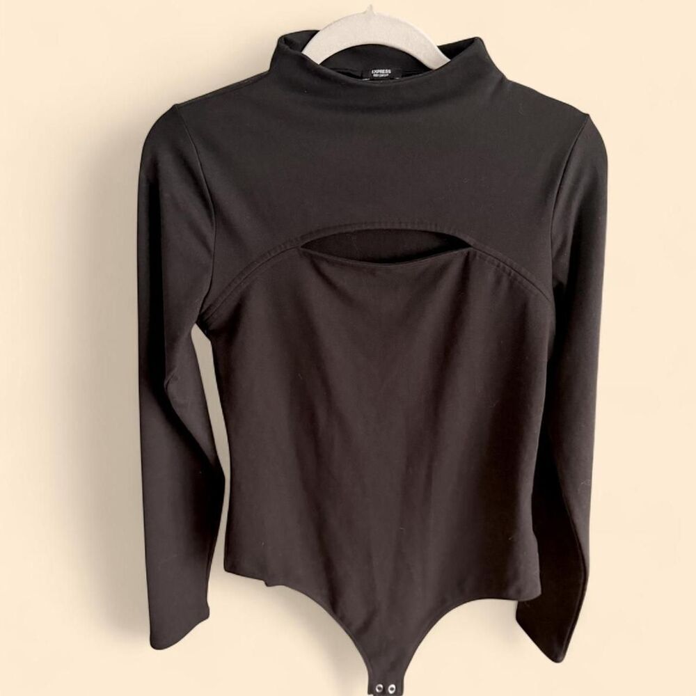 Express Women's Black Bodysuit